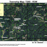 White Rock T28S R3W Township Map Preview 1