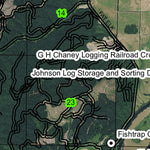 Lampa Mountain T28S R13W Township Map Preview 2