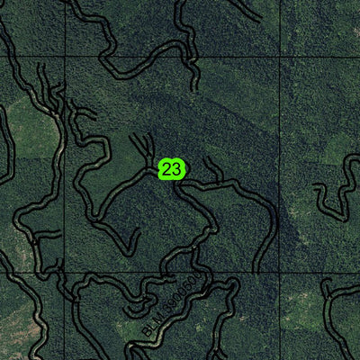 Deadman Creek T29S R2W Township Map Preview 2