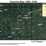 Boulder Rock T28S R1W Township Map Preview 1