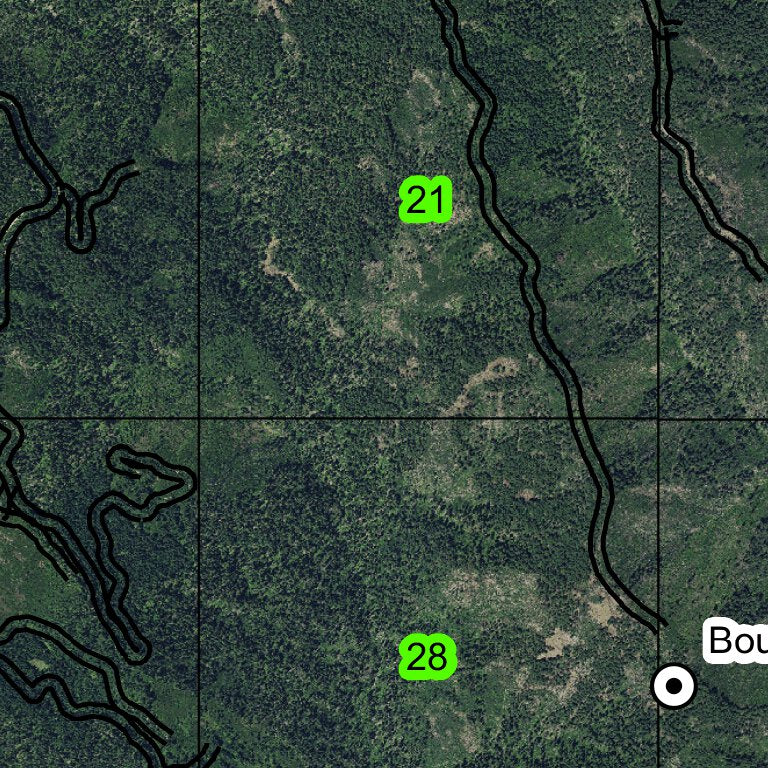 Cultus Lake T28S R2W Township Map by Super See Services | Avenza Maps