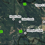 Tiller T30S R2W Township Map Preview 2