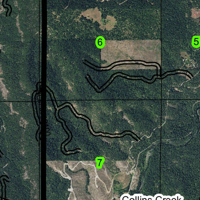 Tiller T30S R2W Township Map Preview 3