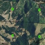 Frozen Creek T28S R4W Township Map Preview 3