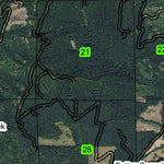 Remote T29S R10W Township Map Preview 3