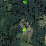 Bone Mountain T30S R10W Township Map Preview 2