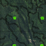 South Myrtle Creek T29S R3W East 1/2 Township Map Preview 3