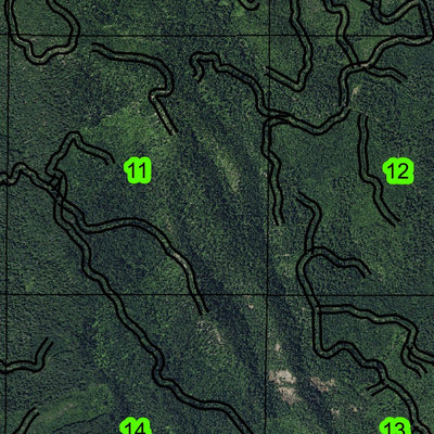 South Myrtle Creek T29S R3W East 1/2 Township Map Preview 3