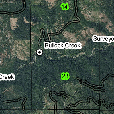 Pickett Butte T30S R1W Township Map Preview 2
