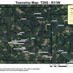 Bridge T29S R11W Township Map Preview 1