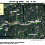 South Myrtle Creek T29S R3W Township Map Preview 1