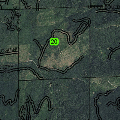 Chipmunk Ridge T30S R8W Township Map Preview 3