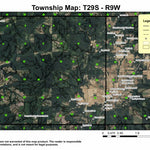 Kenyon Mountain T29S R9W Township Map Preview 1