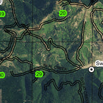Days Creek T30S R4W Township Map Preview 3