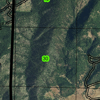 Buck Mountain T30S R7W Township Map Preview 3
