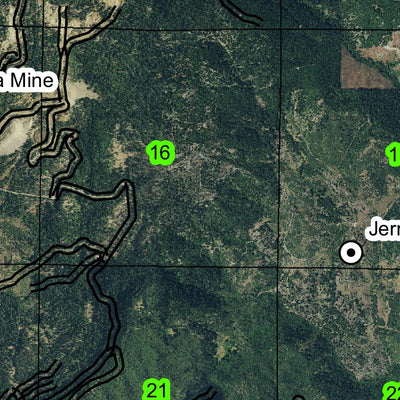Nickel Mountain T30S R6W Township Map Preview 3