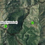Cleopatra Lookout T41S R10W Township Map Preview 2