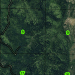 Packsaddle Mountain T41S R11W Township Map Preview 2