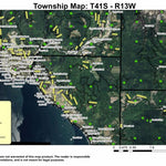 Brookings T41S R13W Township Map Preview 1