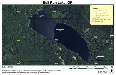 Bull Run Lake, Oregon Preview 1