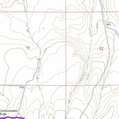 Central Oregon Where to Ride: Crescent Lake, Fort Rock, Silver Lake and the Diablo Rim. Map #9 Preview 2