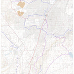 Central Oregon Where to Ride: Crescent Lake, Fort Rock, Silver Lake and the Diablo Rim. Map #4 Preview 1