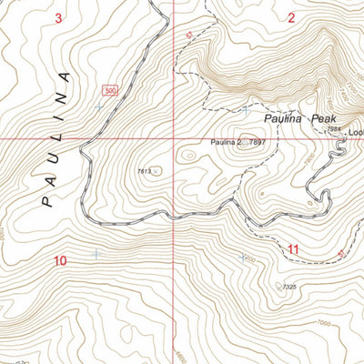 Central Oregon Where to Ride: Crescent Lake, Fort Rock, Silver Lake and the Diablo Rim. Map #1 Preview 3