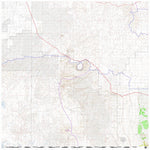 Central Oregon Where to Ride: Crescent Lake, Fort Rock, Silver Lake and the Diablo Rim. Map #5 Preview 1