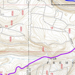 Central Oregon Where to Ride: Crescent Lake, Fort Rock, Silver Lake and the Diablo Rim. Map #5 Preview 2