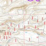 Central Oregon Where to Ride: Crescent Lake, Fort Rock, Silver Lake and the Diablo Rim. Map #5 Preview 3
