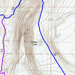 Central Oregon Where to Ride Crescent Lake, Fort Rock, Silver Lake and the Diablo Rim. Map #10 Preview 2