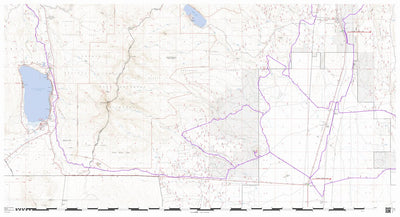 Central Oregon Where to Ride: Crescent Lake, Fort Rock, Silver Lake and the Diablo Rim. Map #7 Preview 1