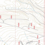Central Oregon Where to Ride: Crescent Lake, Fort Rock, Silver Lake and the Diablo Rim. Map #7 Preview 2