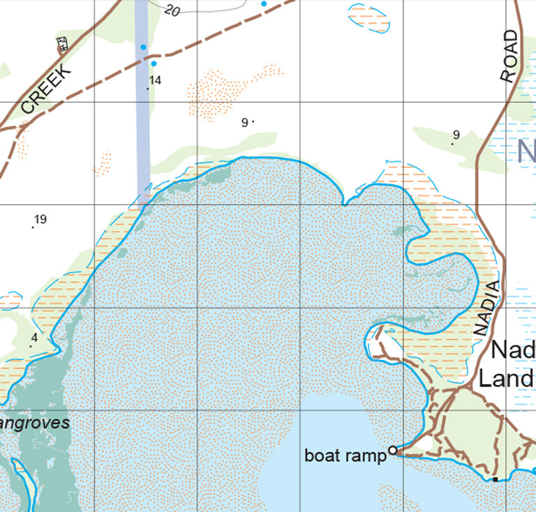Eyre Postcode Map Eyre Peninsula and West Coast Map 454 by Mapland - Department for ...