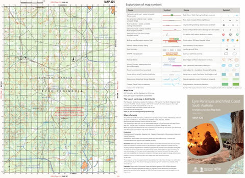 Eyre Peninsula and West Coast Map 425 Preview 1