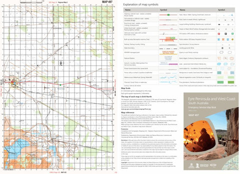 Eyre Peninsula and West Coast Map 497 Preview 1