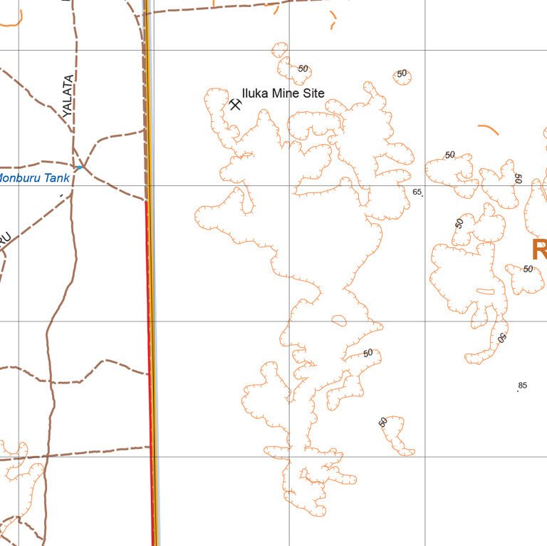 Eyre Postcode Map Eyre Peninsula and West Coast Map WC 6 by Mapland - Department for ...