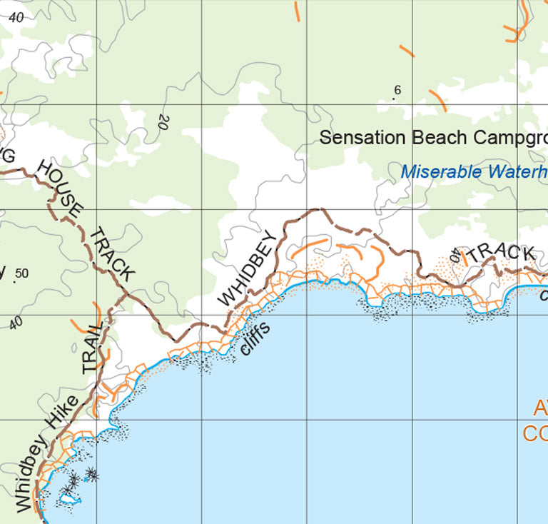 Eyre Postcode Map Eyre Peninsula & West Coast South Australia - Emergency Services Map ...