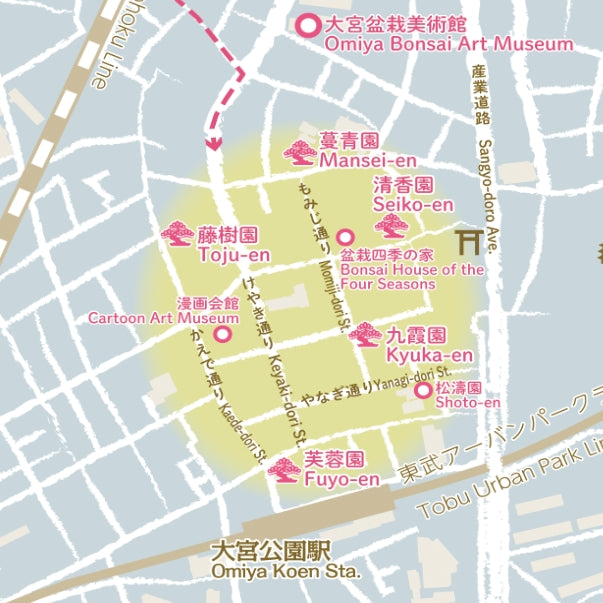 GOGO! SAITAMA CITY さいたま市観光ガイドブック Map by Buyodo corp