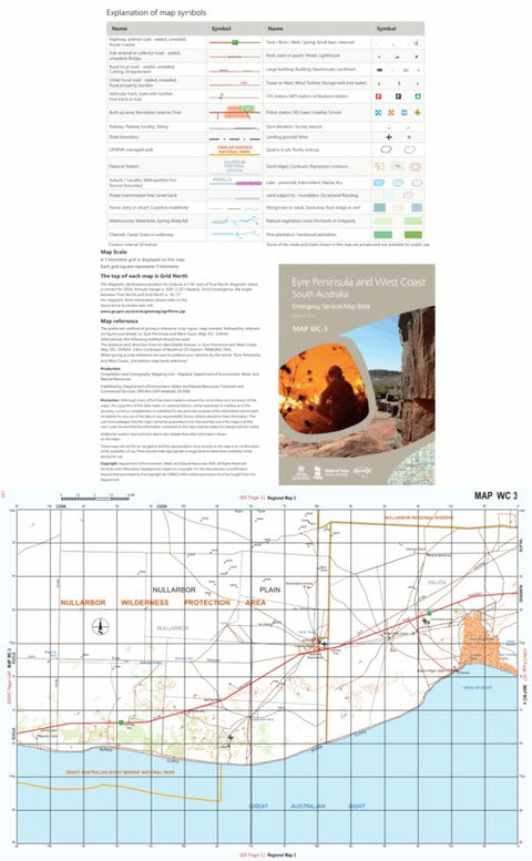 Eyre Peninsula and West Coast Map WC 3 Preview 1
