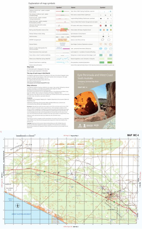 Eyre Peninsula and West Coast Map WC 4 Preview 1