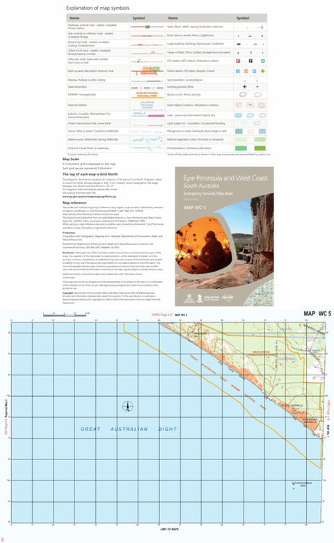 Eyre Peninsula and West Coast Map WC 5 Preview 1