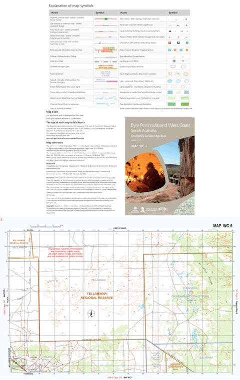 Eyre Peninsula and West Coast Map WC 6 Preview 1