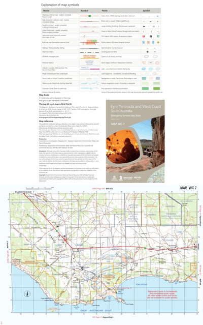 Eyre Peninsula and West Coast Map WC 7 Preview 1