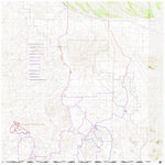 Central Oregon Where to Ride: Crescent Lake, Fort Rock, Silver Lake and the Diablo Rim. Map #2 Preview 1