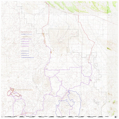 Central Oregon Where to Ride: Crescent Lake, Fort Rock, Silver Lake and the Diablo Rim. Map #2 Preview 1
