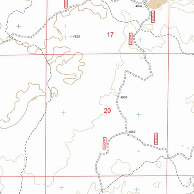 Central Oregon Where to Ride: Crescent Lake, Fort Rock, Silver Lake and the Diablo Rim. Map #2 Preview 2