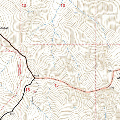 Central Oregon Where to Ride: Crescent Lake, Fort Rock, Silver Lake and the Diablo Rim. Map #3 Preview 3