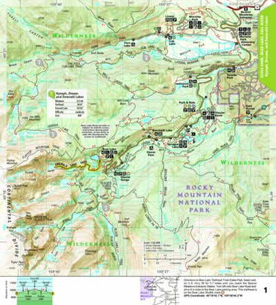 1701 Rocky Day Hikes (map 01) Preview 1
