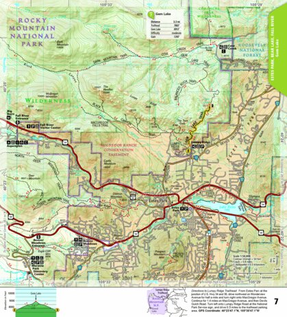 1701 Rocky Day Hikes (map 07) Preview 1